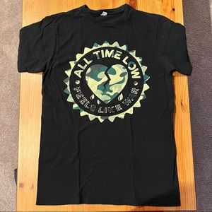 All Time Low Feels Like War T-shirt